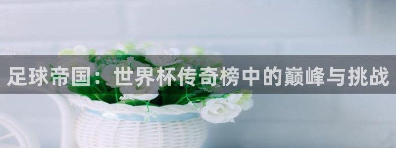 世界杯官网：足球帝国：世界杯传奇榜中的巅峰与挑战