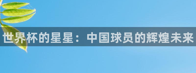 世界杯第一场比赛：世界杯的星星：中国球员的辉煌未来