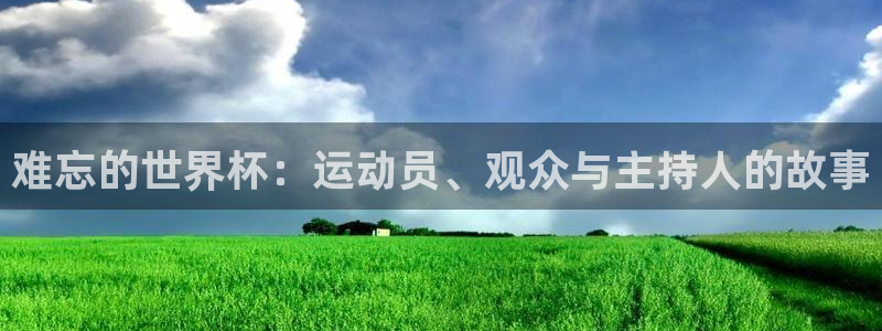 2026世界杯足球赛程时间表：难忘的世界杯：运动员、观众与主持人的故事